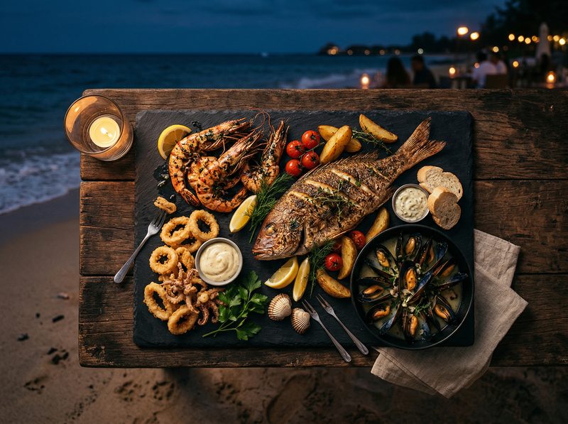 A Guide to Ordering Thai Seafood on Silver Beach, Koh Samui